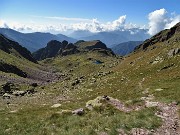 50 Scendendo dal  sentiero dal Pietra Quadra, ripido in alto